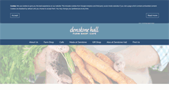 Desktop Screenshot of denstonehall.co.uk